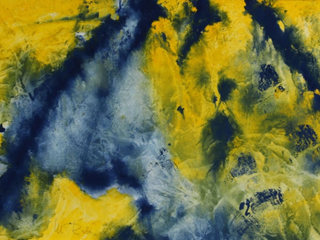 Im Strahlenkranz,70x60cm